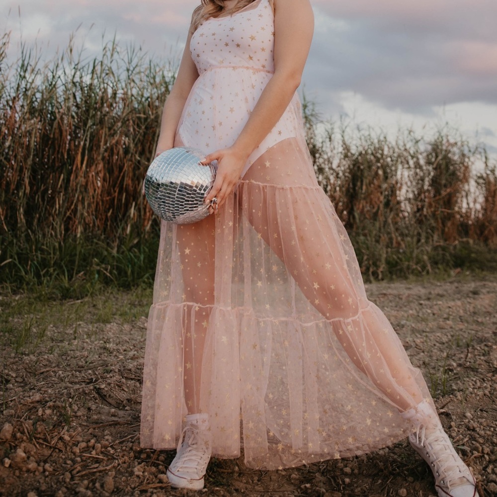 Star Glitter Dress